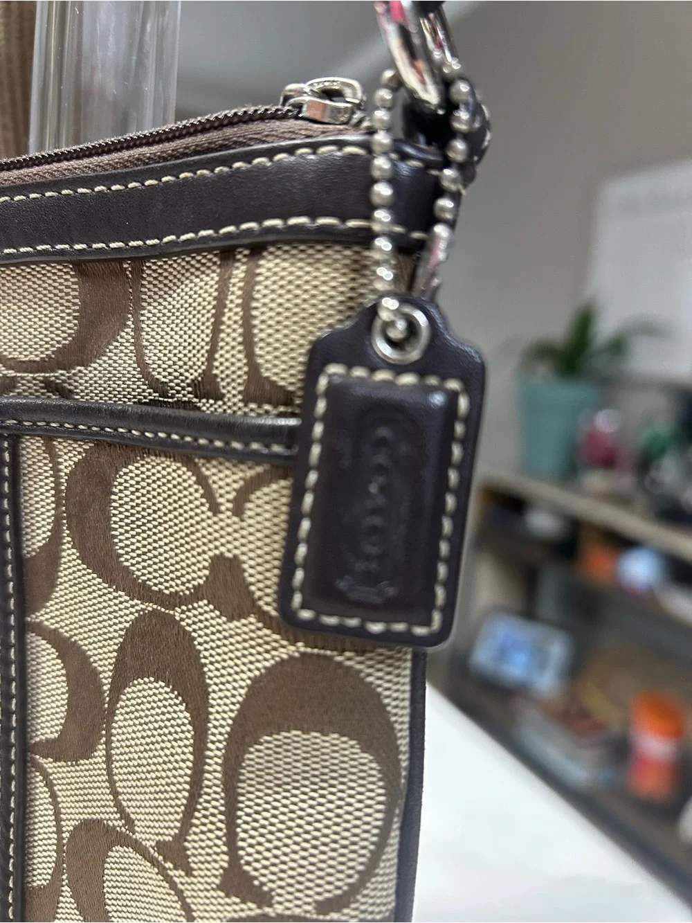Coach crossbody signature